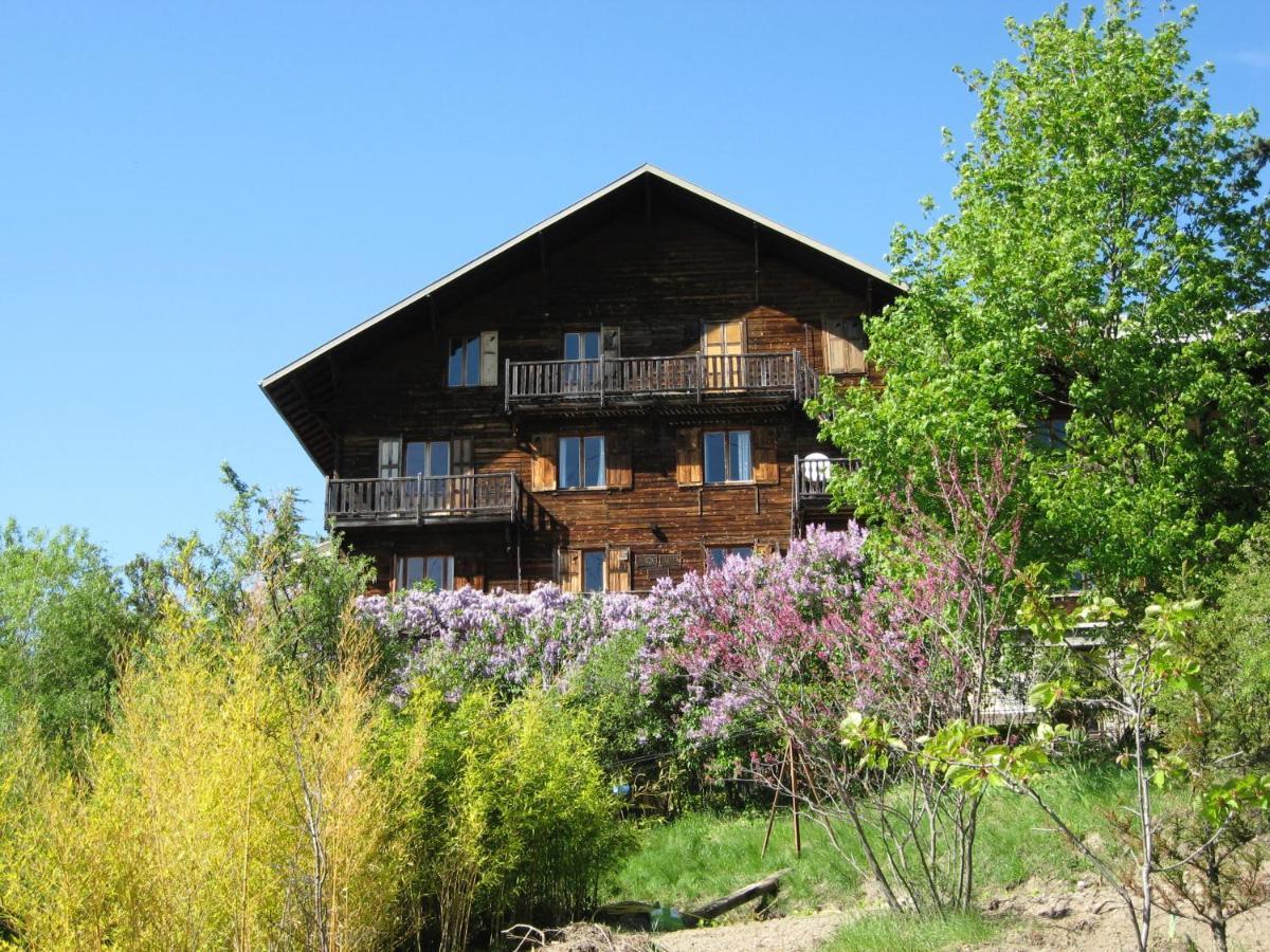 Le Vieux Chalet Bed & Breakfast Embrun Bagian luar foto